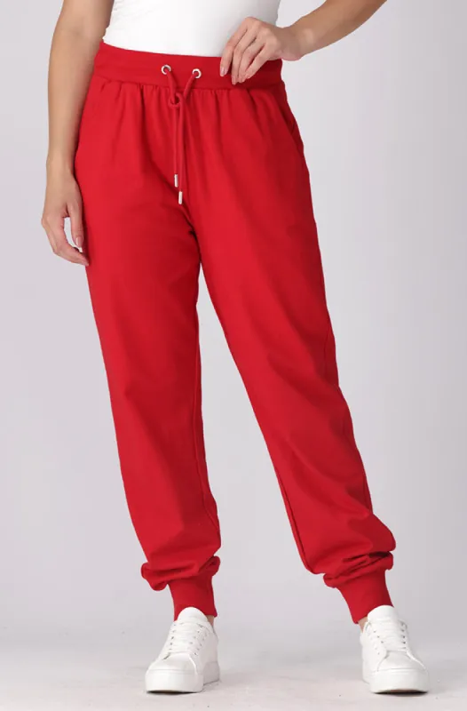 South Side Fleece Jogger _ 156266 _ Red sold by Dunns