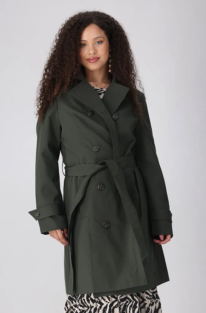 ELOISE TRENCH COAT _ 155904 _ Olive sold by Dunns
