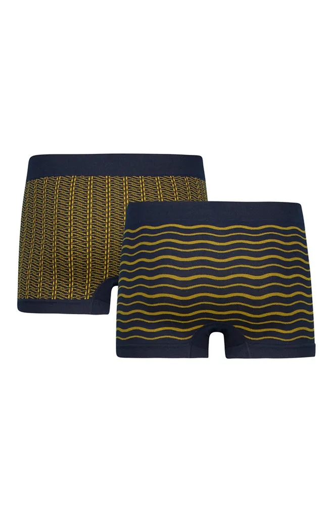 Malik Seamfree Trunks 2pk _ 158935 _ Ocre sold by Dunns product image thumbnail 2