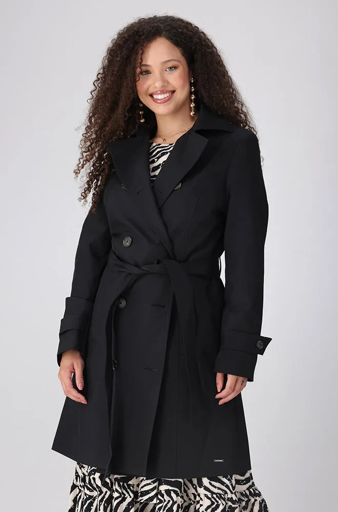 ELOISE TRENCH COAT _ 155905 _ Black sold by Dunns