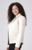 Cleo Quilted Pu Biker Jacket _ 155808 _ Cream sold by Dunns