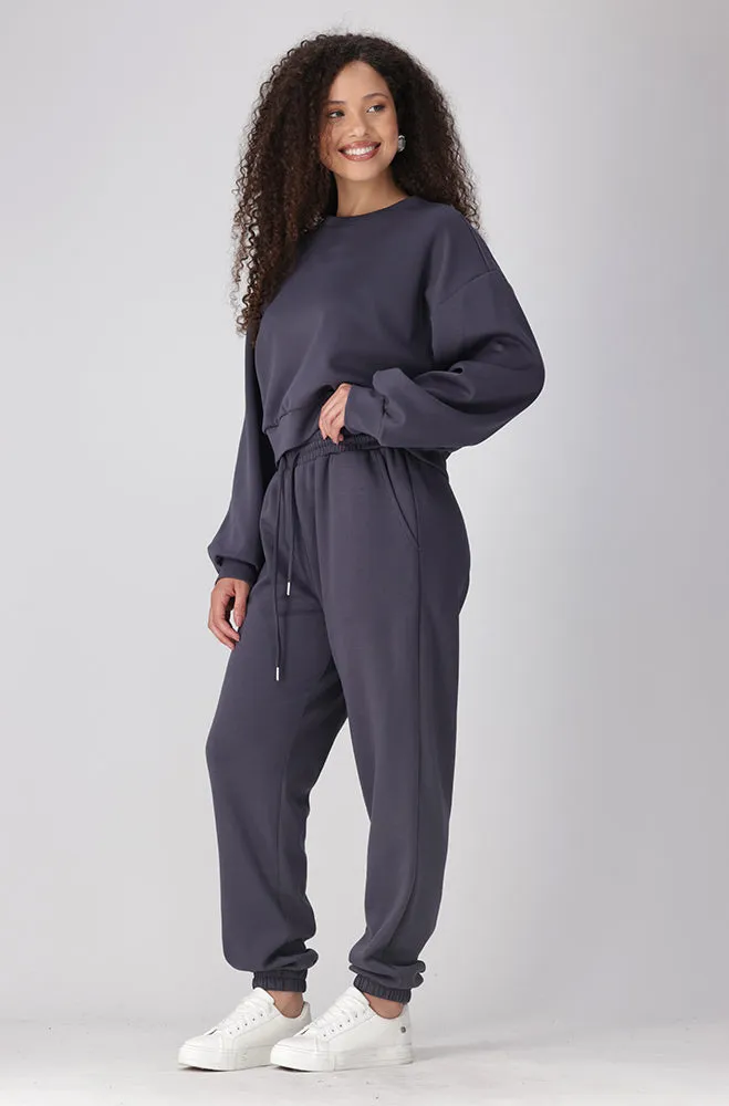 Melissa Soft Touch Jogger _ 156110 _ Charcoal sold by Dunns product image thumbnail 4