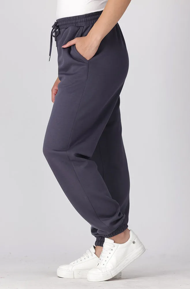 Melissa Soft Touch Jogger _ 156110 _ Charcoal sold by Dunns product image thumbnail 2