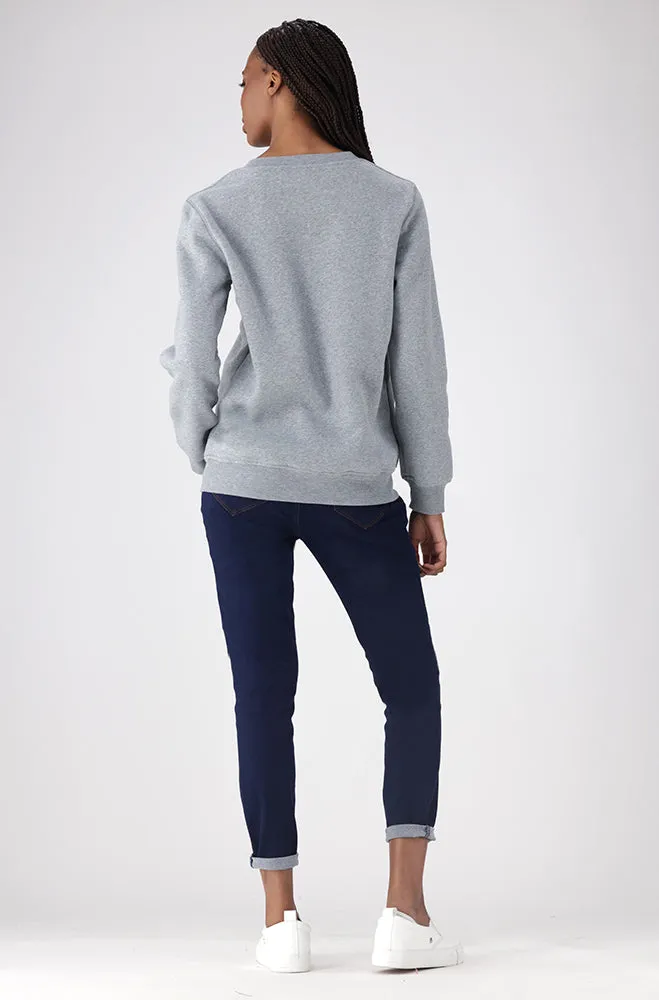 Brooklyn Fleece Crew Neck _ 155778 _ Grey Mel sold by Dunns product image thumbnail 5