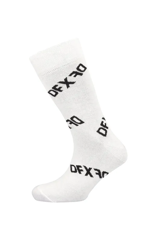 Dfxfd Design Single Socks _ 155844 _ White sold by Dunns