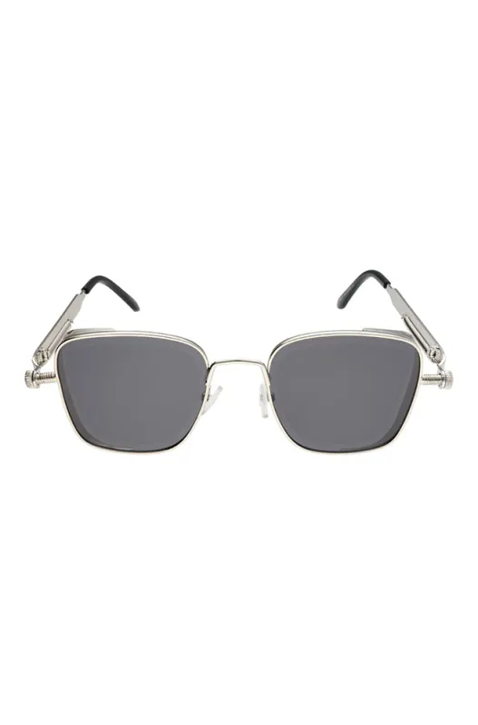 Chase Aviator Sunglasses _ 156398 _ Silver sold by Dunns