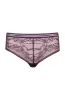 Sofia Wide Elastic Meshlace Hipster _ 159755 _ Purple sold by Dunns