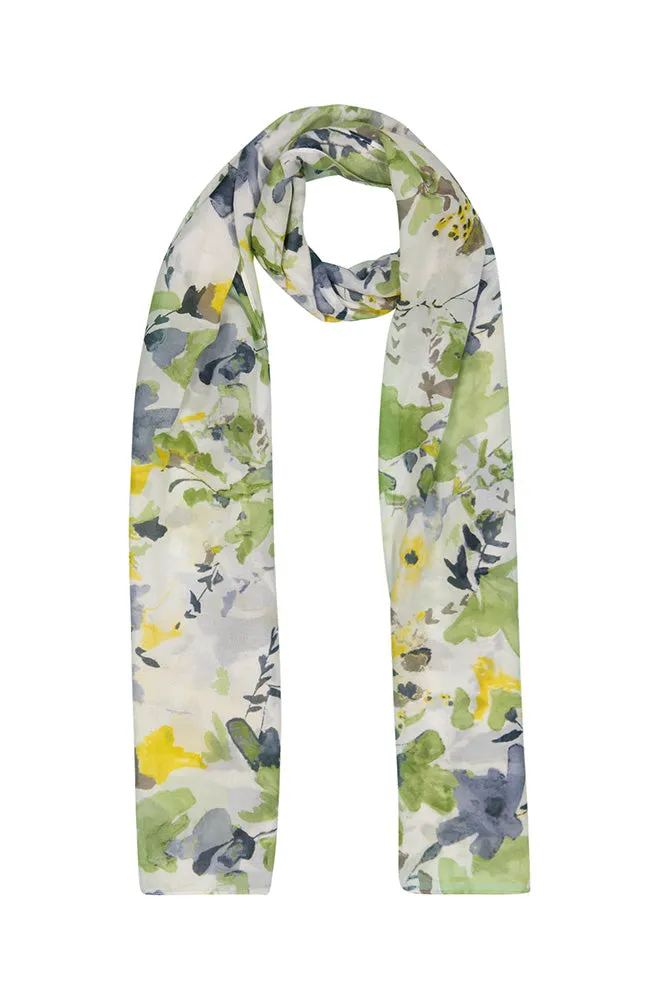 Macy Printed Scarf _ 158034 _ Multi sold by Dunns