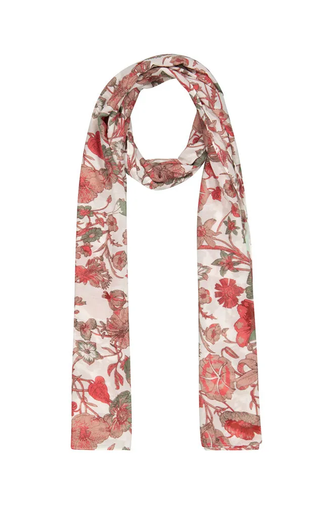 Layla Printed Cotton Scarf _ 158031 _ Multi sold by Dunns