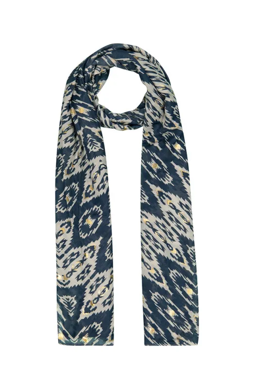 Jamie Printed Scarf _ 158029 _ Multi sold by Dunns