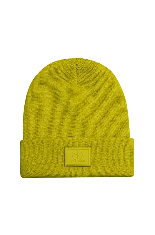 Allaire Turn Up Basic Beanie _ 158170 _ Green sold by Dunns