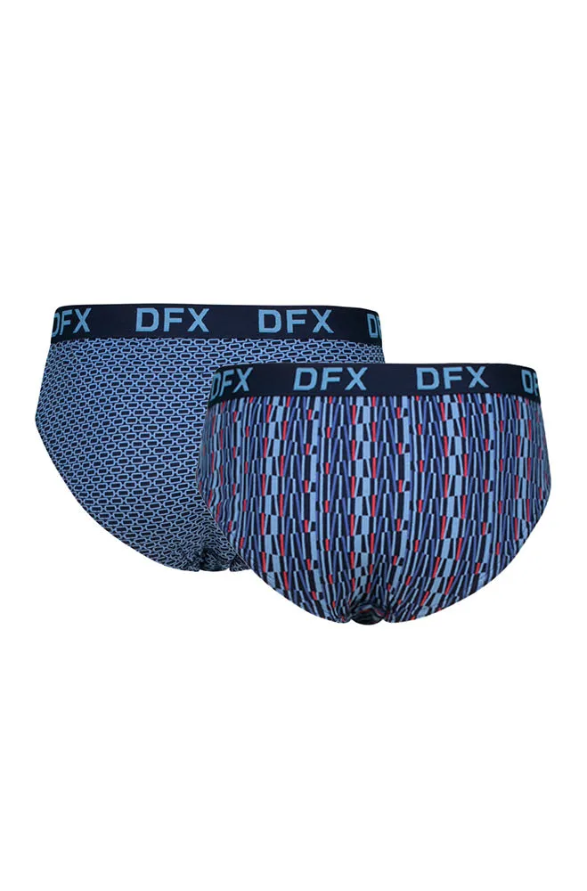 Preston Brief 2pk _ 158190 _ Blue sold by Dunns product image thumbnail 2