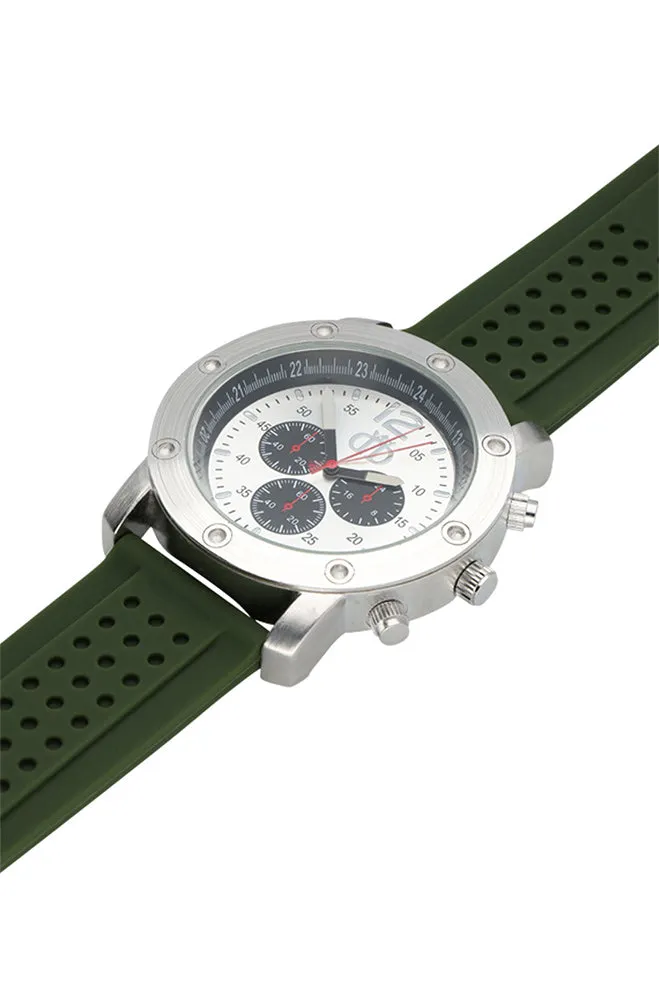 Albie Silicone Strap Watch _ 159619 _ Fatigue sold by Dunns