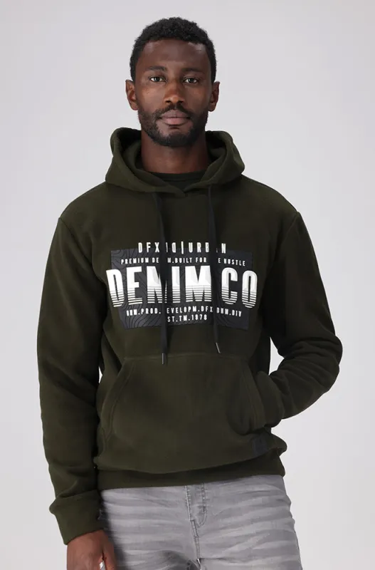 Bissell Hoodie _ 155922 _ Fatigue sold by Dunns