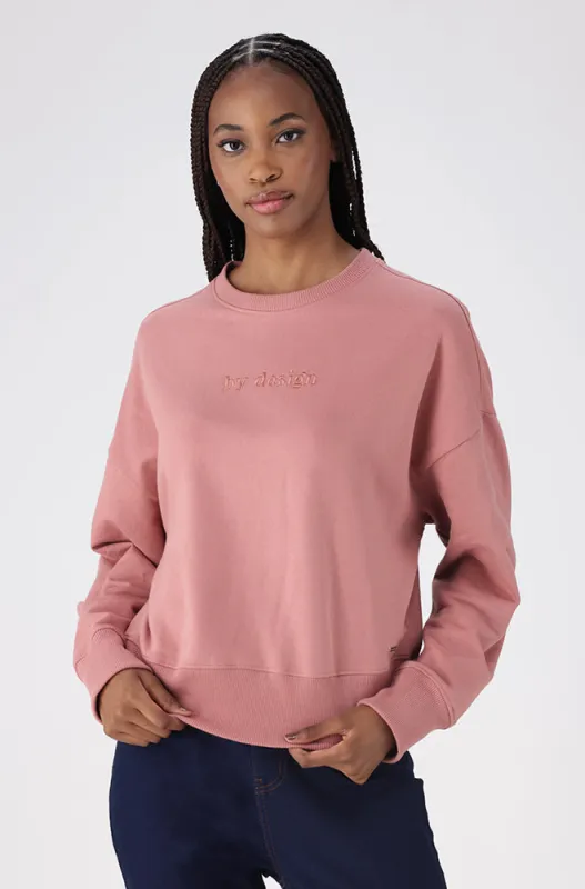 Alexis Crewneck Top _ 156290 _ Pink sold by Dunns