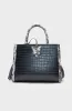 Lisa Large Tote Bag _ 159523 _ Black sold by Dunns