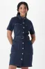 TAMARA DENIM DRESS _ 151345 _ Dark Wash sold by Dunns