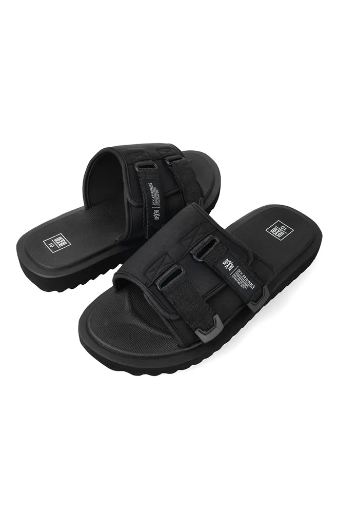 Nico Velcro Slide _ 157437 _ Black sold by Dunns product image thumbnail 2