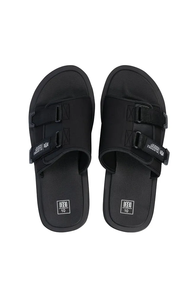 Nico Velcro Slide _ 157437 _ Black sold by Dunns product image thumbnail 4