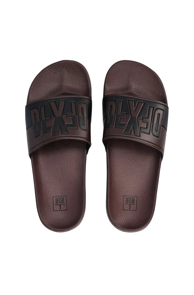 Waylon Core Slide _ 156937 _ Chocolate sold by Dunns product image thumbnail 4