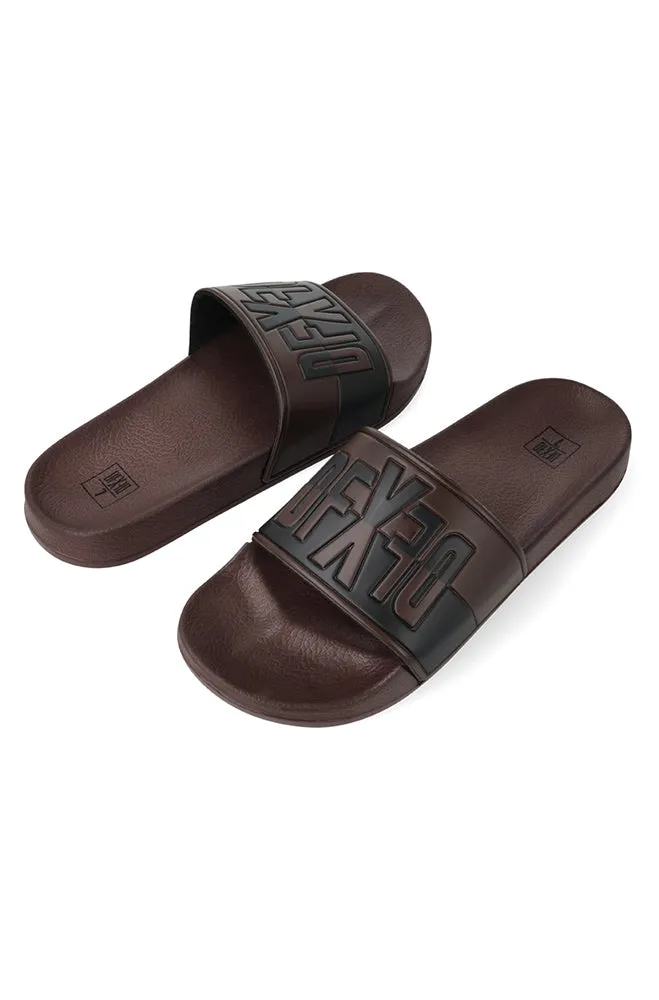 Waylon Core Slide _ 156937 _ Chocolate sold by Dunns product image thumbnail 2