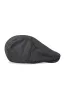 Harper Chevron Newboy Hat _ 159580 _ Charcoal sold by Dunns