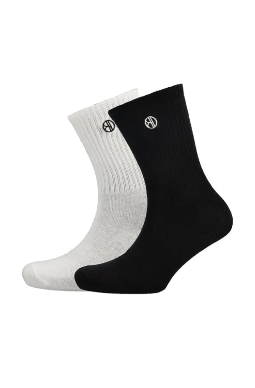 Embr Branded Socks 2pk _ 158931 _ Black sold by Dunns