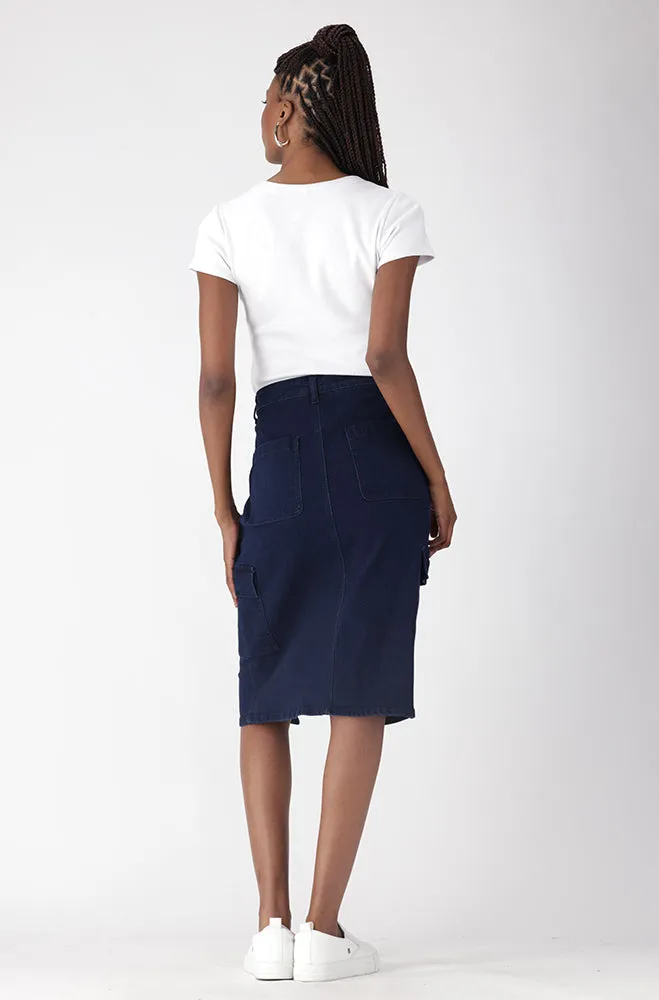 LALA MID LENGTH UTILITY SKIRT sold by Dunns product image thumbnail 5