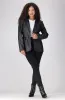 Lora Pu Blazer _ 155738 _ Black sold by Dunns