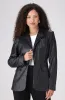 Lora Pu Blazer _ 155738 _ Black sold by Dunns