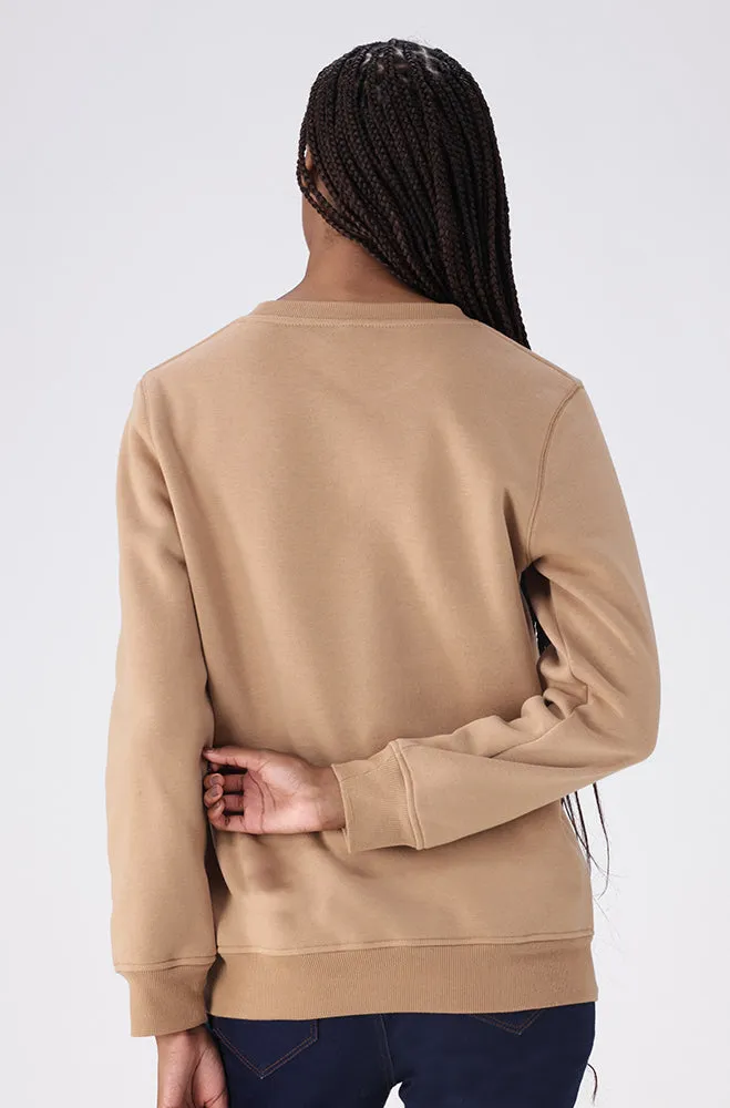 Brooklyn Fleece Crew Neck _ 155788 _ Taupe sold by Dunns product image thumbnail 3