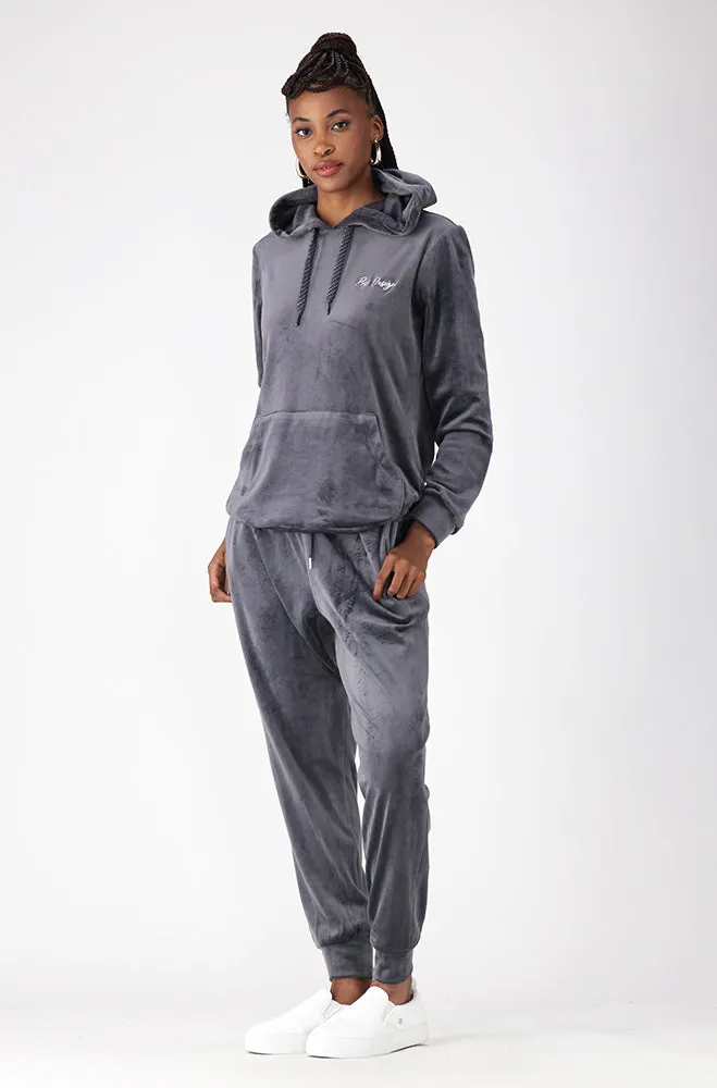 BRITNEY VELOUR HOODIE sold by Dunns product image thumbnail 4