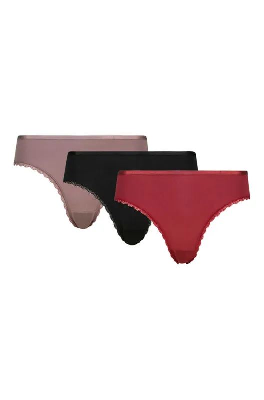Amy Bikini 3pk _ 158048 _ Black sold by Dunns