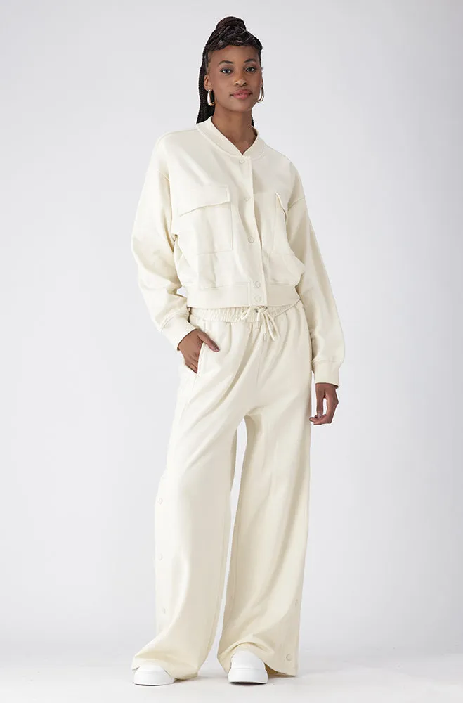 VIDA FLEECE BOMBER TOP sold by Dunns product image thumbnail 5