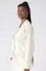 Vida Fleece Bomber Top _ 158570 _ Cream sold by Dunns
