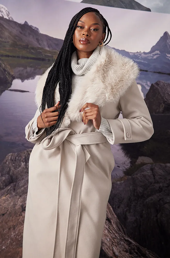 Lisa Melton Coat _ 155794 _ Cream sold by Dunns product image thumbnail 5
