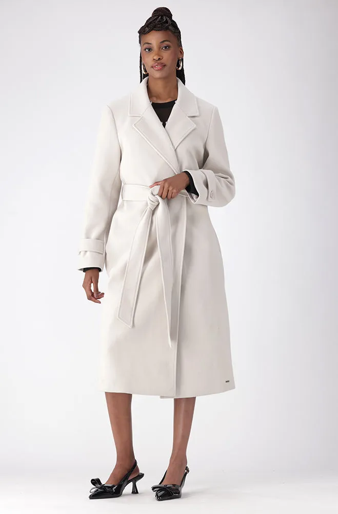 Lisa Melton Coat _ 155794 _ Cream sold by Dunns product image thumbnail 2