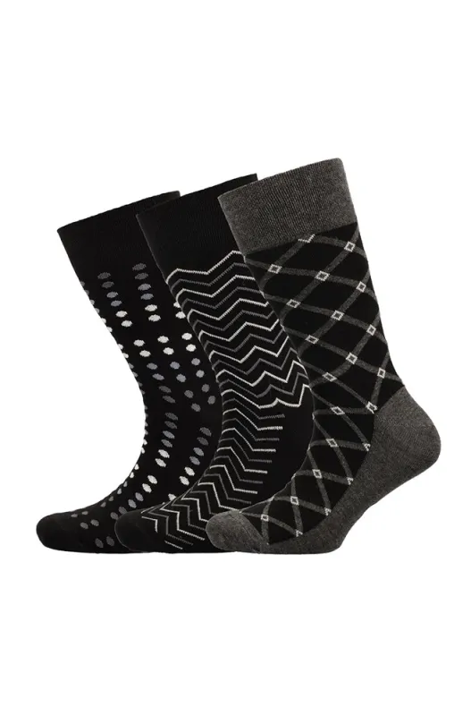 Bobby Design Work Socks 3pk _ 156883 _ Black sold by Dunns