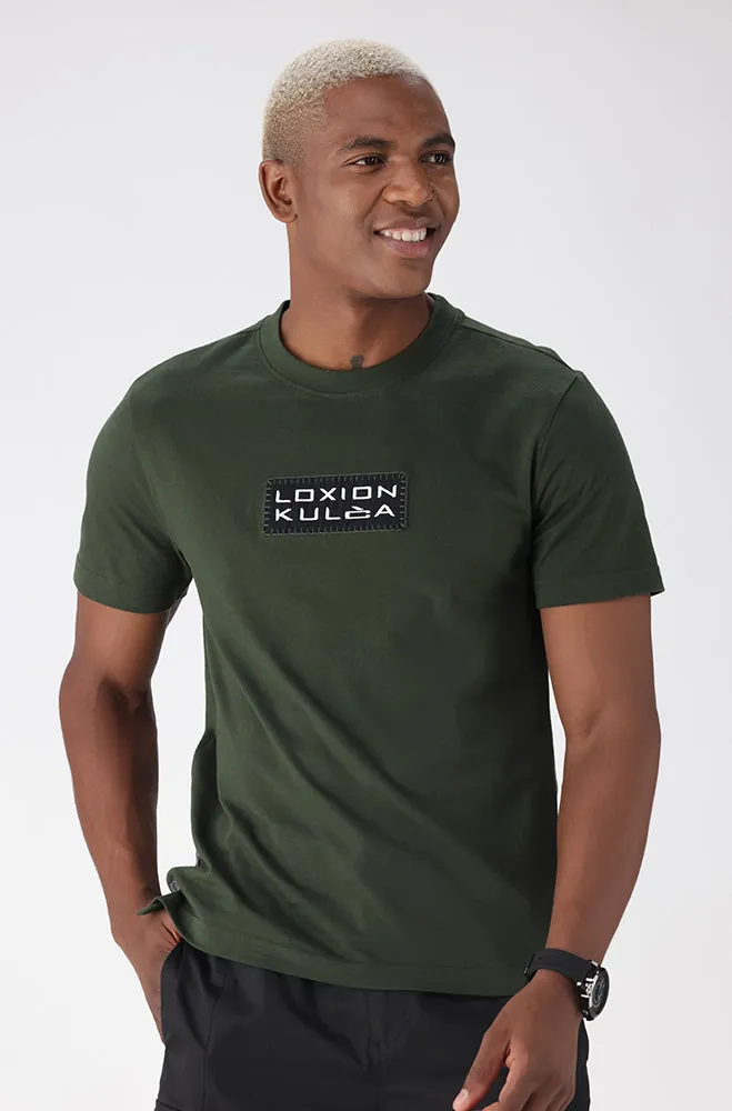 Loxion Kulca Branded Tee _ 156510 _ Fatigue sold by Dunns