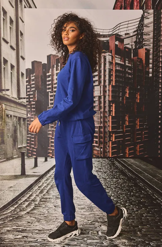 South Side Fleece Jogger _ 156284 _ Blue sold by Dunns