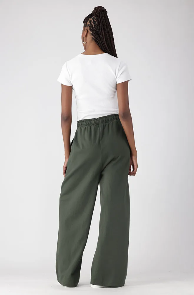 Lucy Wideleg Jogger _ 165195 _ Green sold by Dunns product image thumbnail 5