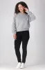Ivy Gem Detail Crewneck Top _ 156278 _ Grey Mel sold by Dunns