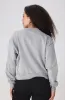 Ivy Gem Detail Crewneck Top _ 156278 _ Grey Mel sold by Dunns