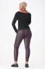 Emily Drape Neck Top _ 160566 _ Black sold by Dunns