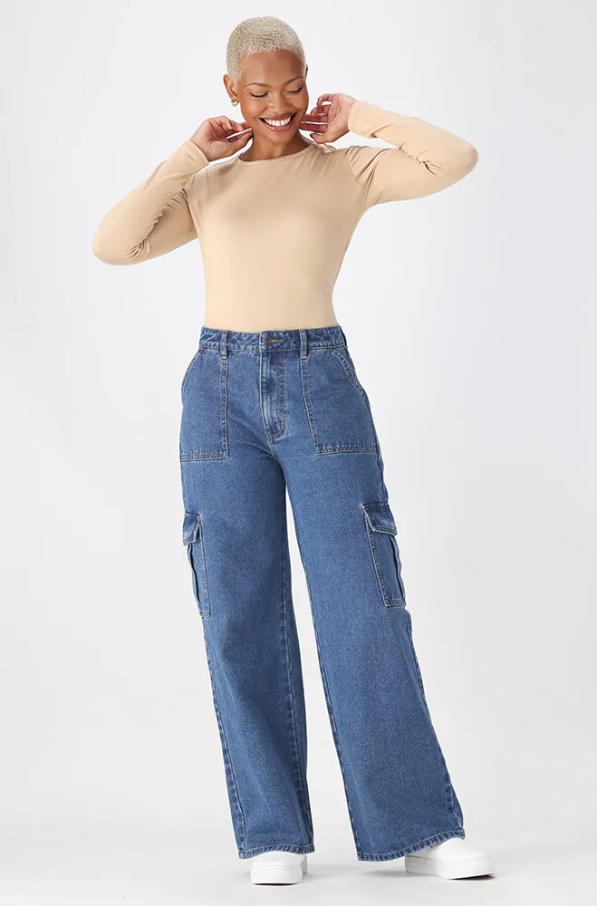 Cleo Crew Neck Tee _ 158043 _ Taupe sold by Dunns product image thumbnail 4