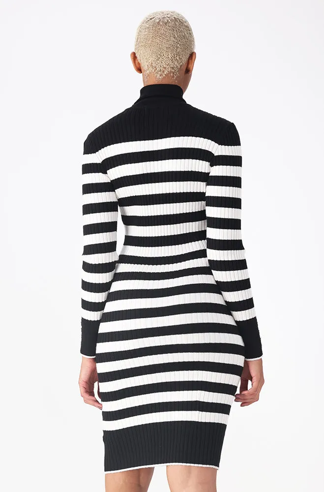 Celeste Rib Knitwear Dress _ 159975 _ Multi sold by Dunns product image thumbnail 3