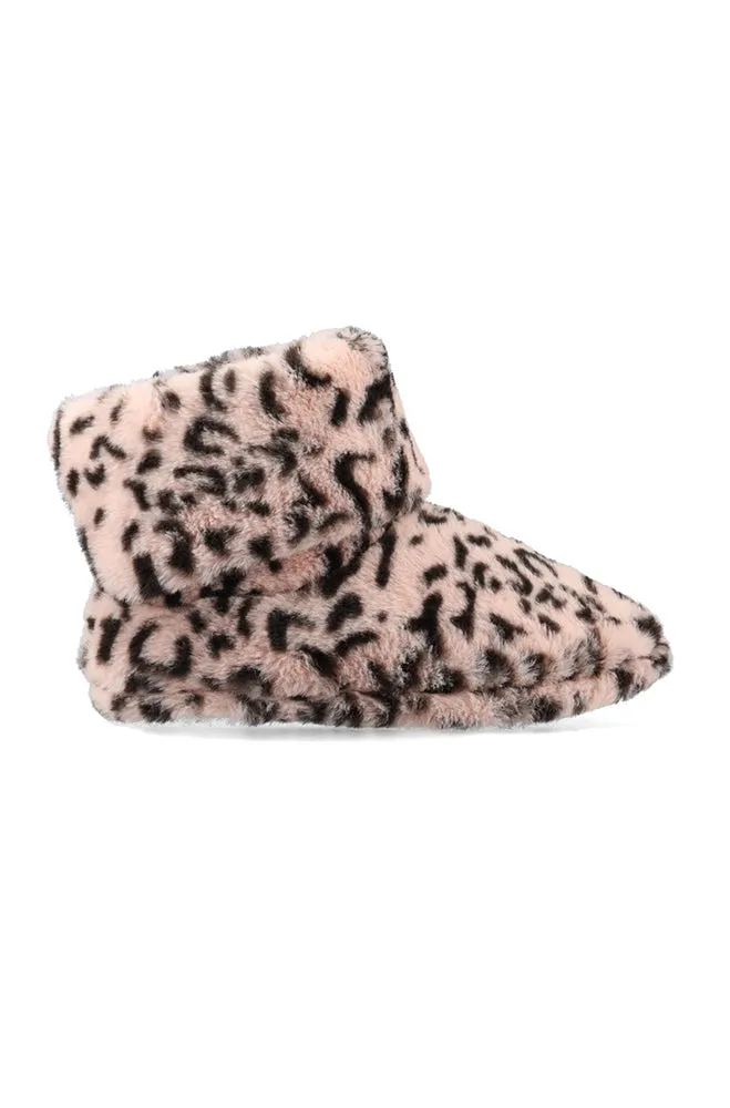 Fuli leopard slipper sold by Dunns