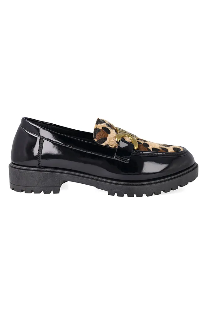 Christa printed loafer sold by Dunns