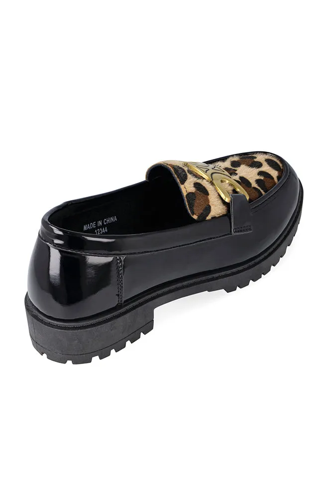 Christa printed loafer sold by Dunns product image thumbnail 3
