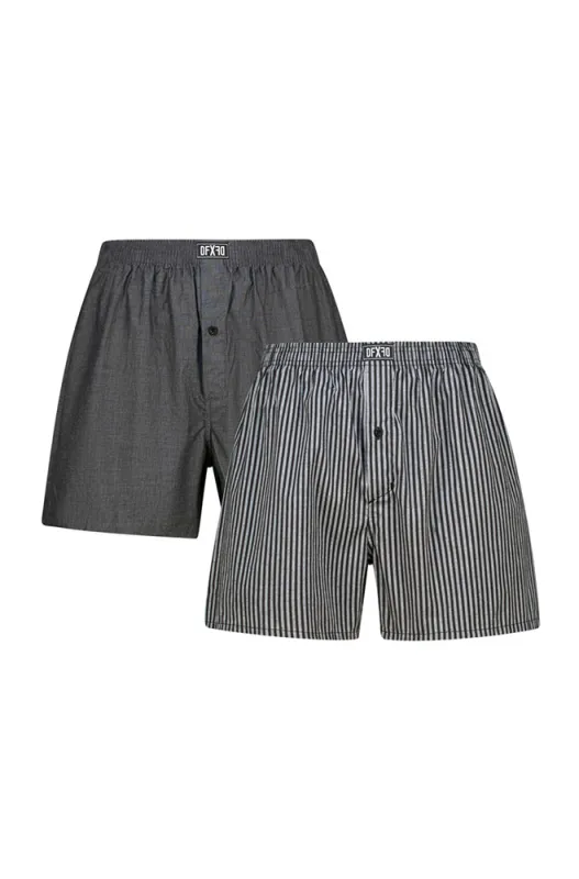 Vince Woven Boxers 2pk _ 157299 _ Black sold by Dunns